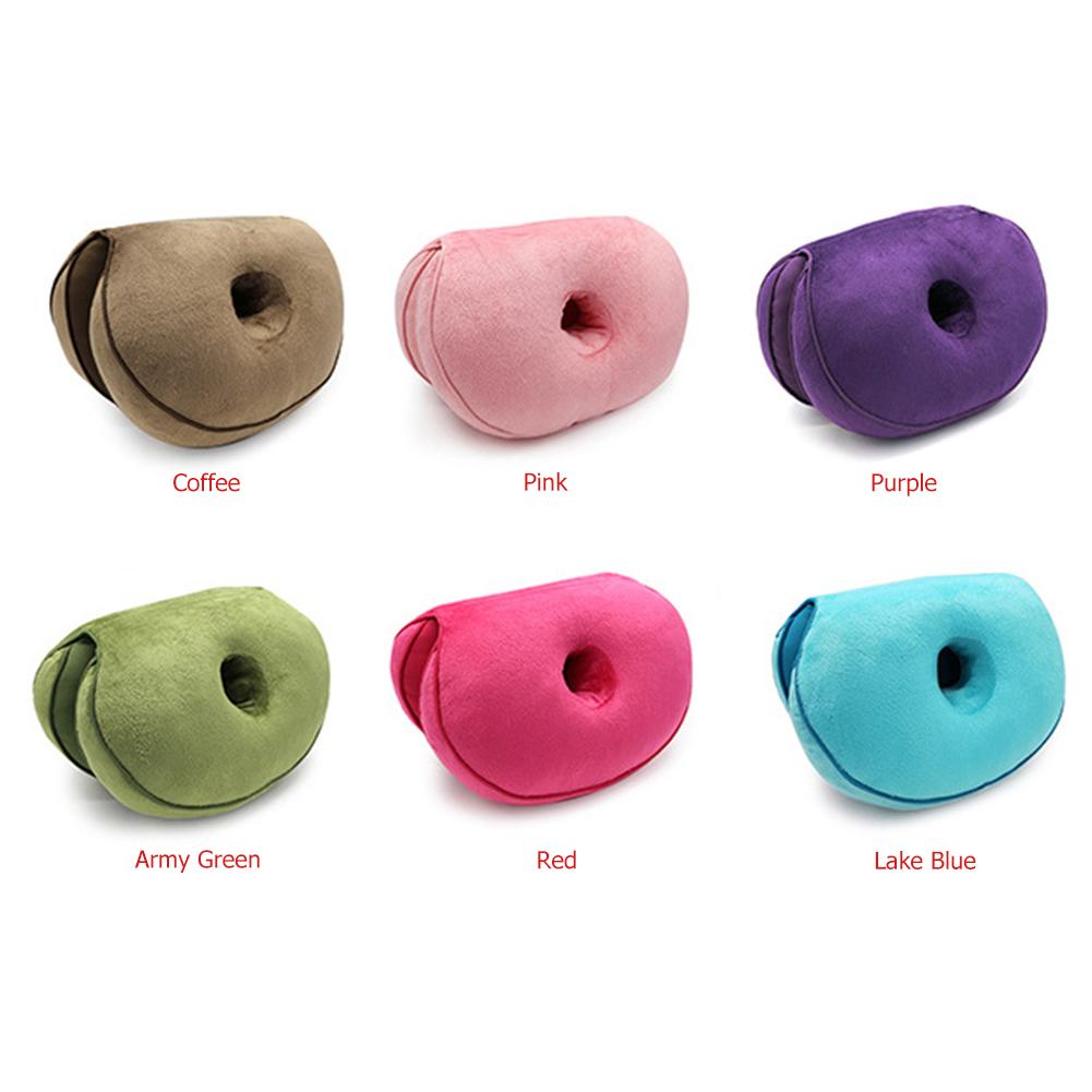Multifunctional Dual Comfort Cushion Memory Foam Hip Lift Seat Cushions Beautiful Butt Latex Seat Cushion Comfy for Home