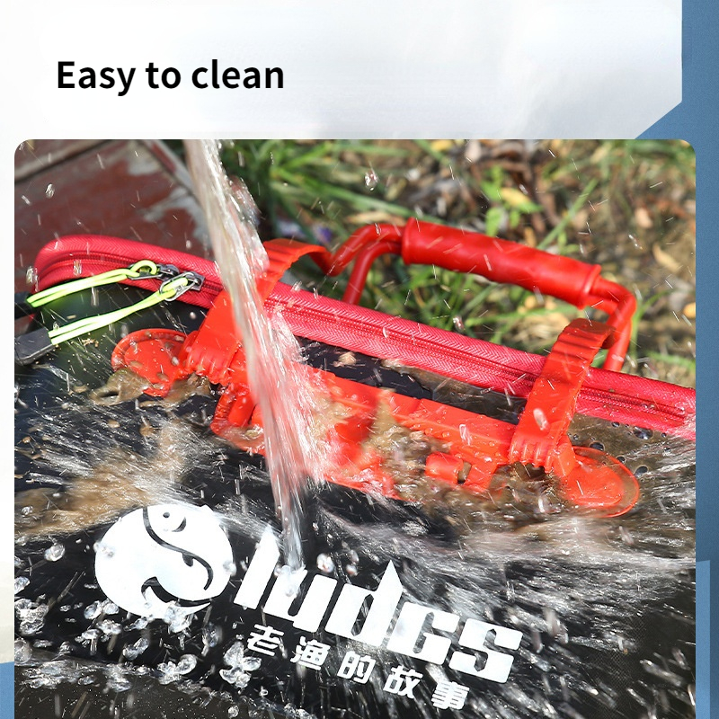 Live fish barrel fish box thickened fish protection barrel multi-functional wild fishing barrel EVA folding fish barrel