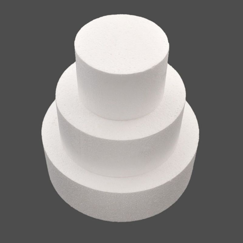 Round Cake Dummy Set 4 inch 6 inch 8 inch Cake Mold For Kitchen: Default Title