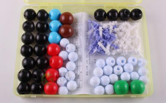 Modelo de estructura Molecular equipo de laboratorio químico modelo molecular orgánico palo de bola modelo de ensamblaje proporcional