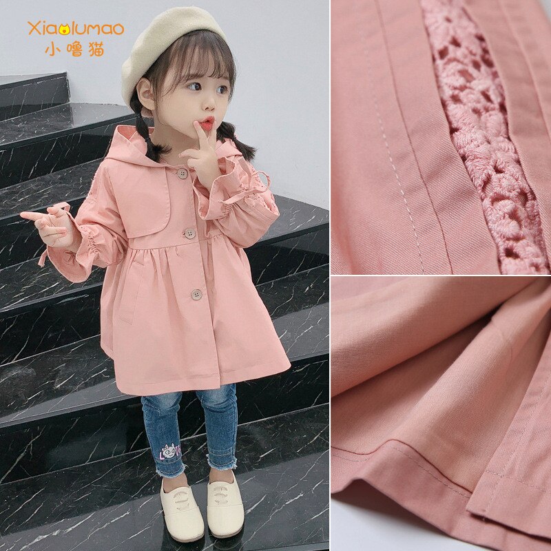 Kinderen Windjack Jas Voor Meisje Herfst Wind Jas Meisje Trenchcoat Jongens Kids Bovenkleding Jas Voor Meisje Jas Kinderen Kleding