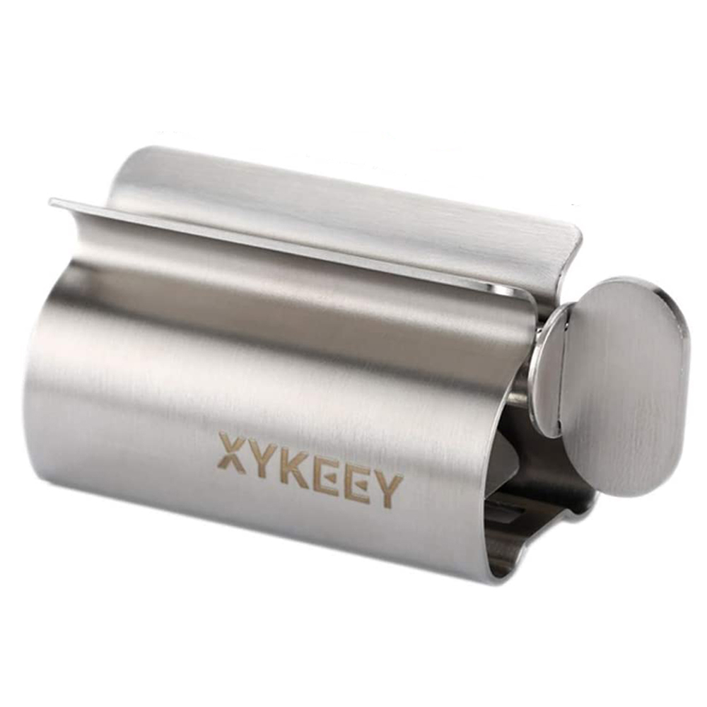 Tandpasta Knijper Tandpasta Dispenser Metal Knijpen Gereedschap Saving Tube Tandpasta Wringer Voor Thuis Badkamer Accessoires: Silver