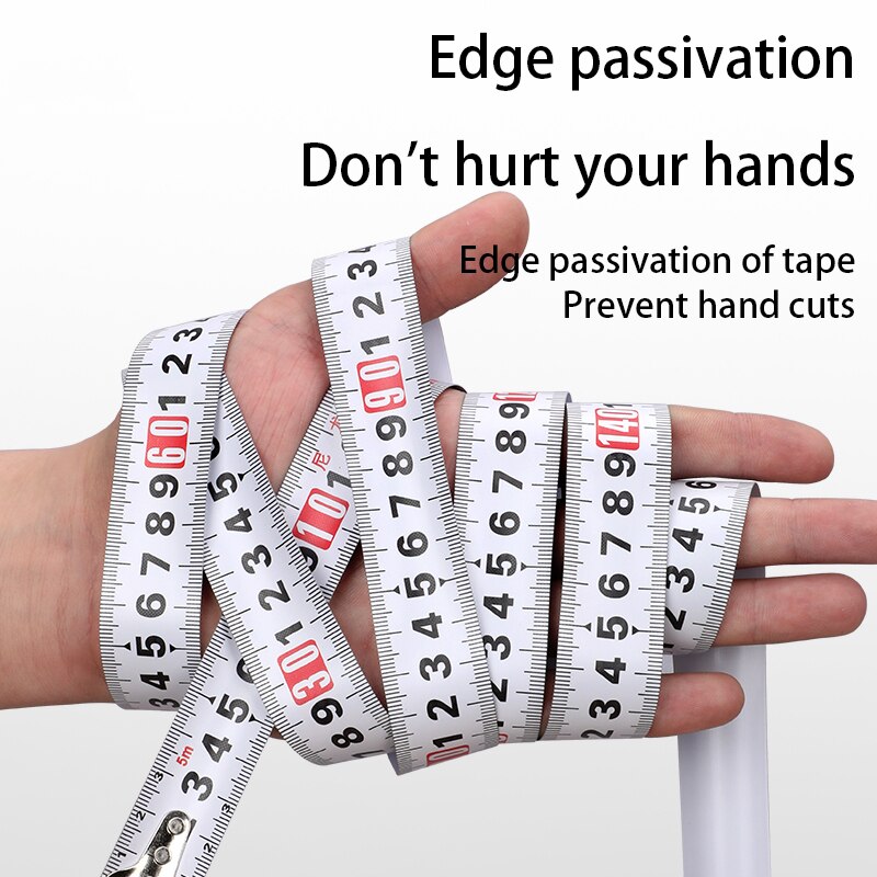 Retractable Tape Measure Steel Tape Measure Resistance to Fall Waterproof Distance Measuring Tape Measuring Tool