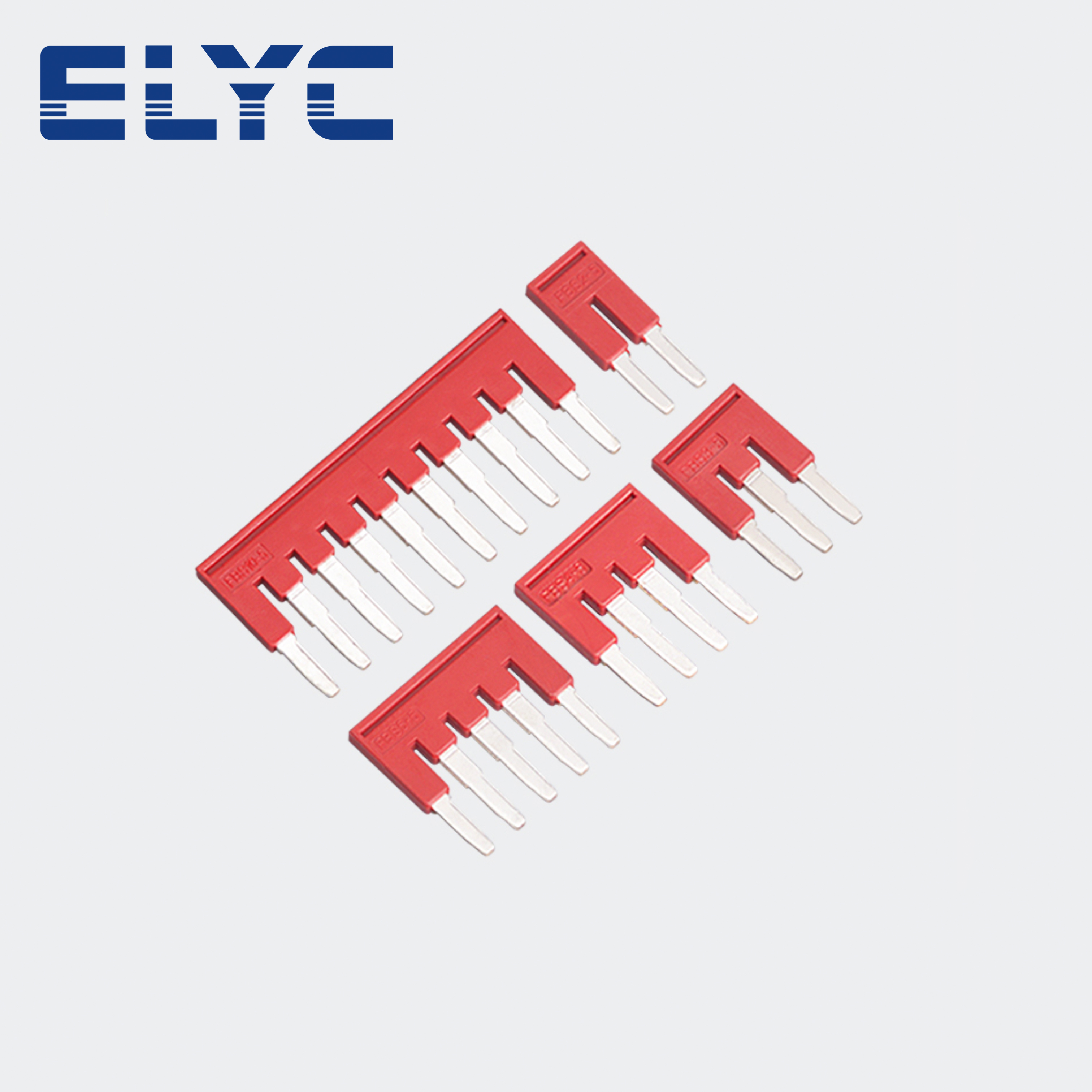 20Pc FBS 10-5 Jumpers 2/3/4/5/10 Seat PT ST 2.5 mm DIN Rail Terminal Block Accessories Plug-In Bridge 2-5 3-5 4-5 5-5 10-5