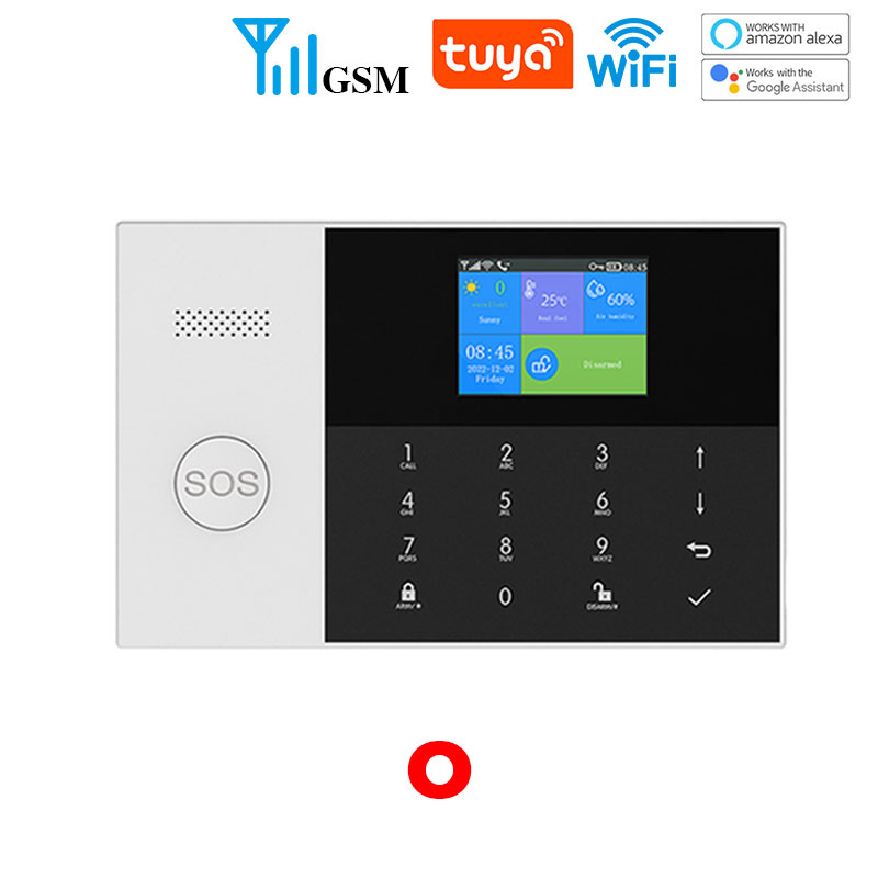 YAOSHENG Security-Protection TUYA Smart Home Alarm System 2G 433MHz WiFi GSM Wireless House App Control Sets PG105