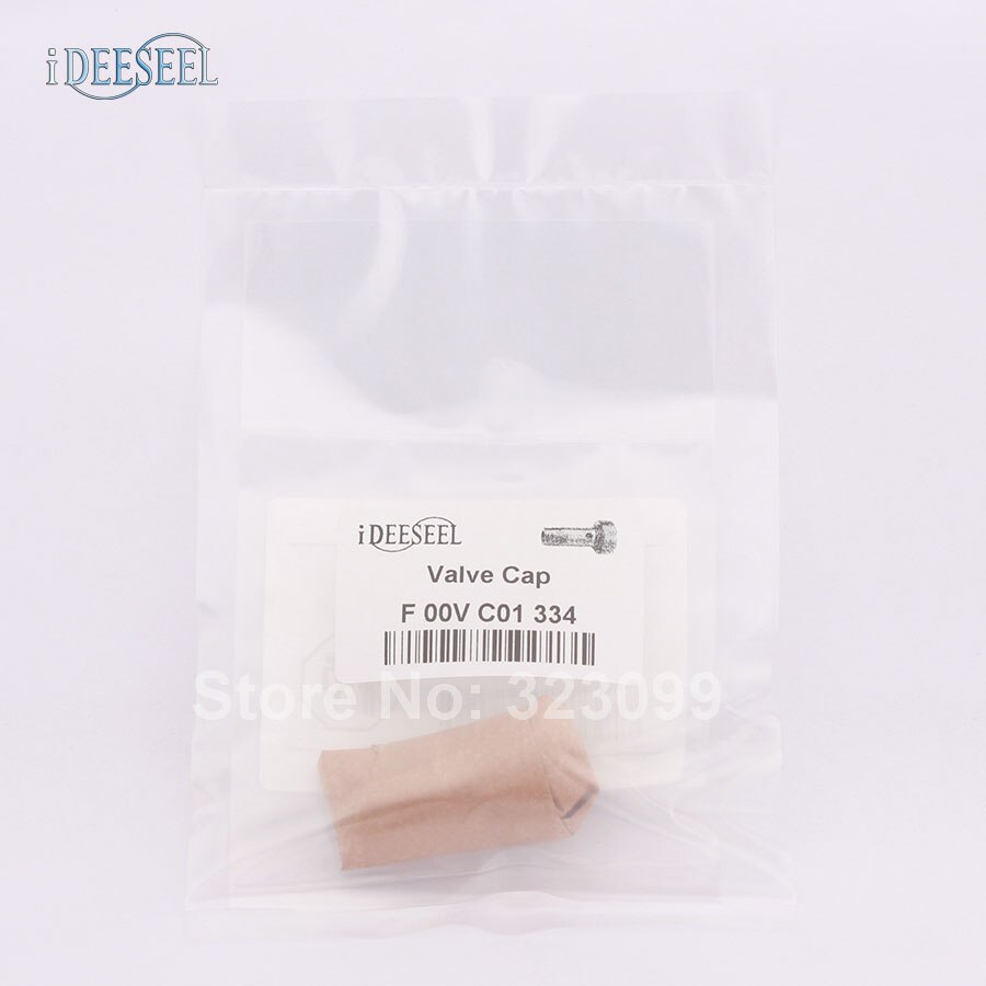 iDEESEEL F 00V C01 334 Valve Cap common rail injector Valve Head F00VC01334 Valve Bonnet / Valve Seat Of FOOVCO1334