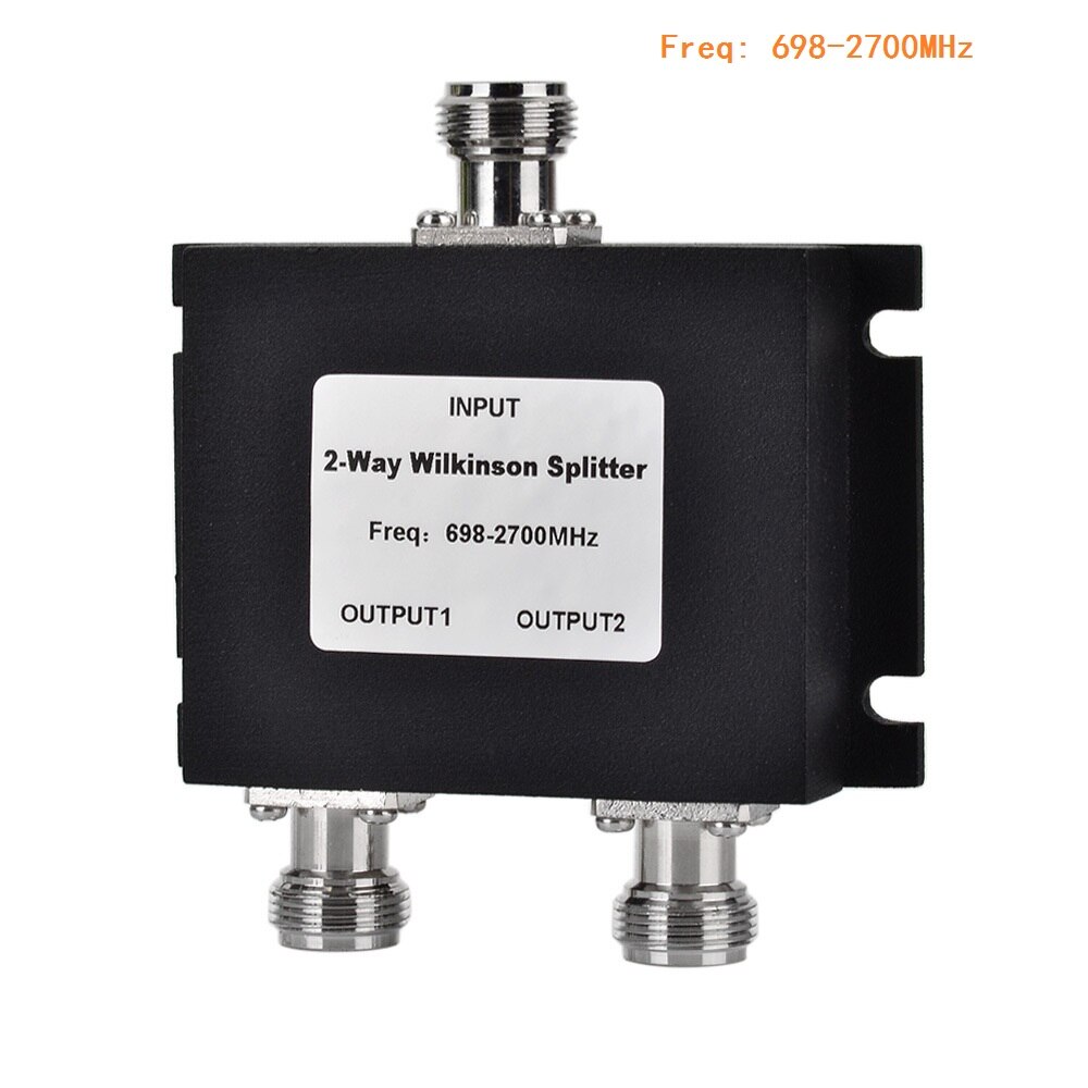 Séparateur de puissance 2.4G séparateur de puissance 698-2700MHZ séparateur de signal 2.5G pour booster de signal de Communication/talkie-walkie: 2 way