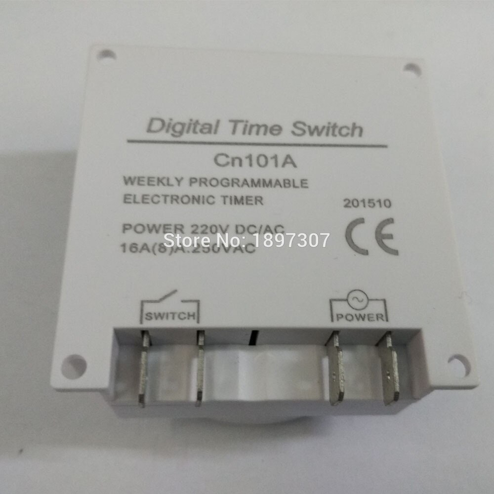 DC12V Digital LCD Power Timer Programmable Time Switch Relay 16A