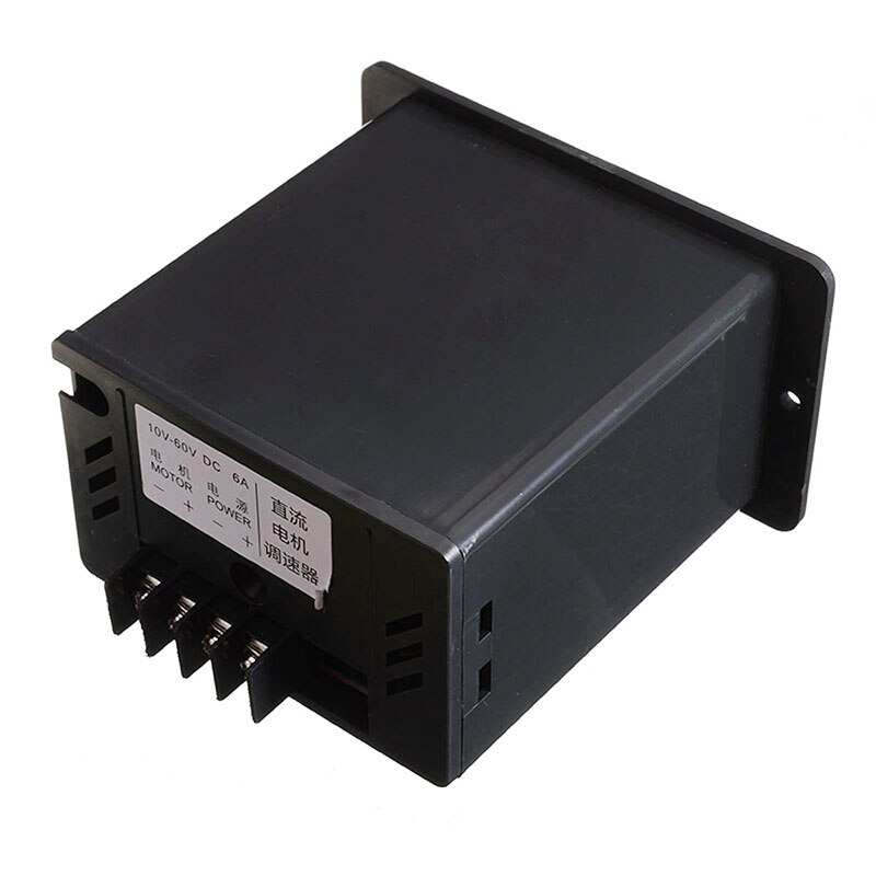 1Pc PWM Speed Control PWM Controller 12V 24V 36V 48V PWM DC Motor Speed Controller Reversible Switch 6A Regulator