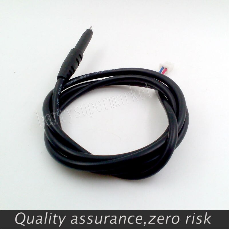 2PCS Flow Sensor Water Probe Testing TDS conductivity Tester RO water purifier dedicated+Tripartite-joints G1/4 0.8MPA