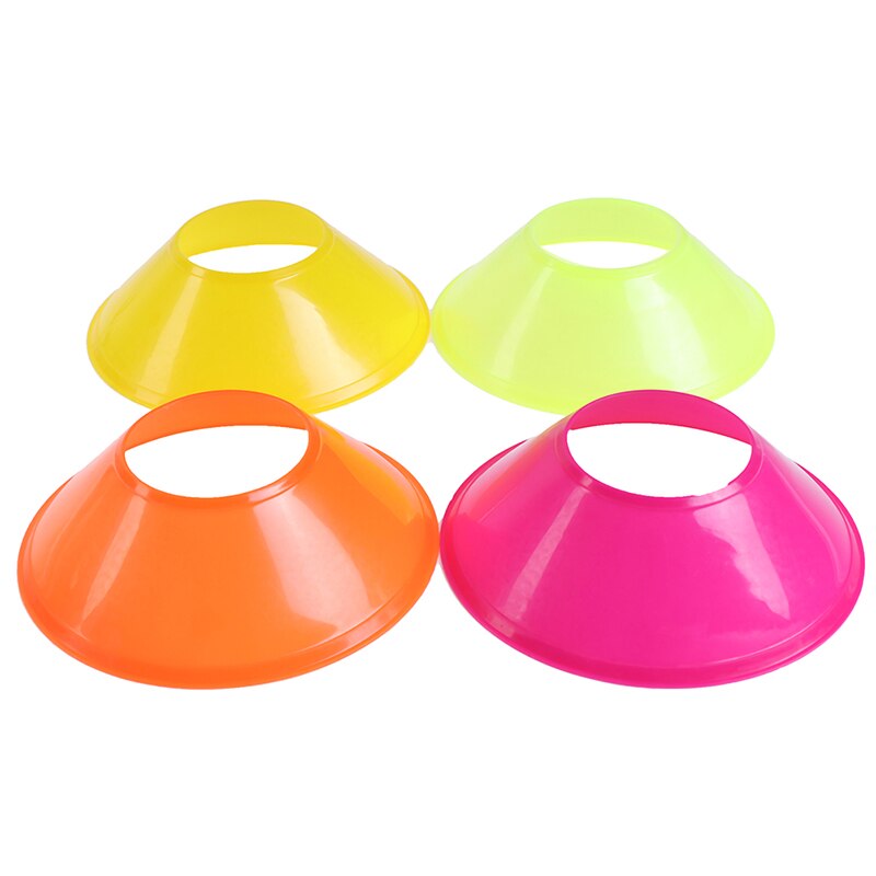 1/5/10Pcs Soccer Training Sign Dish Pressure Resistant Cones Marker Discs Marker Bucket PVC Sports Accessories