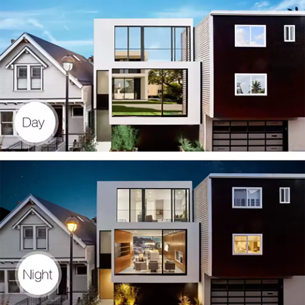 Windows balconies household insulation glass film privacy protection sun protection one-way mirror window film stickers