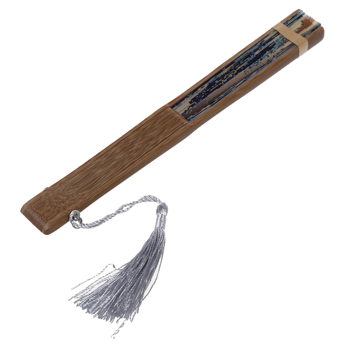 Japanese Handheld Folding Fan, with Traditional Japanese Ukiyo-e Art Prints