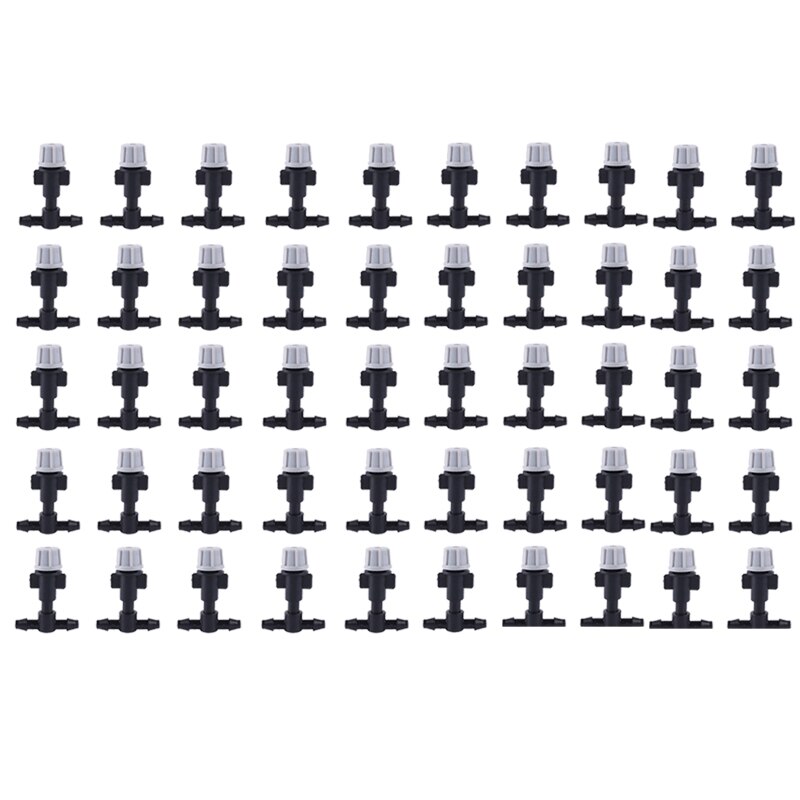 50X Spray Water Mist Verneveling Nozzle Tuinieren Waterkoeling Systeem Kas Planten Spuiten Sproeierhoofd Spuitmond