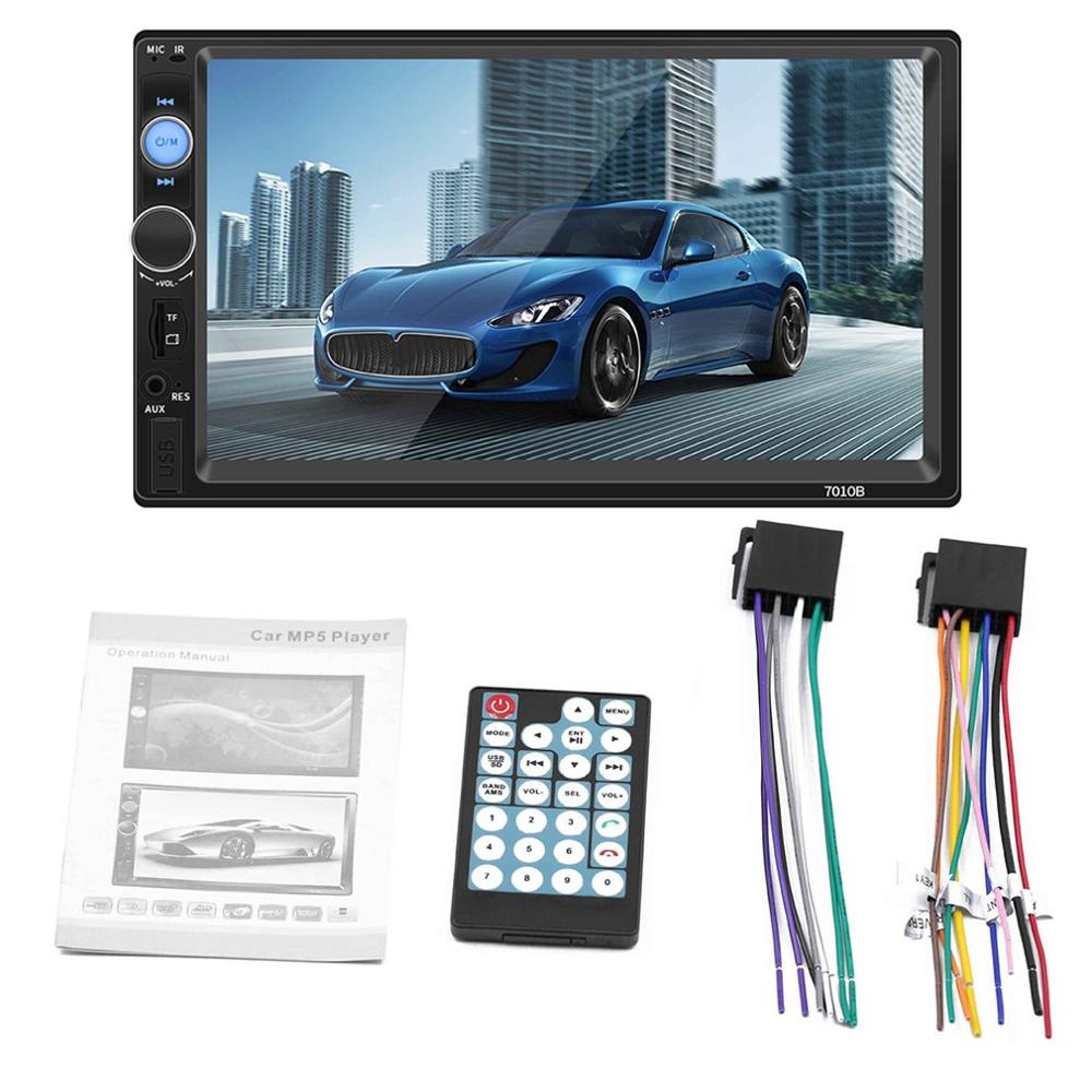 Para Android para Apple Internet Hd 7 pulgadas, máquina de tarjeta Mp4, reproductor Mp5 para coche, llamada inalámbrica, inversión, Control de