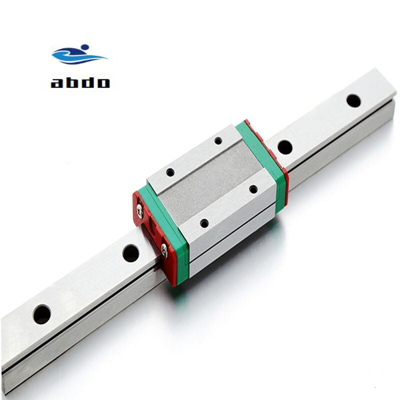 Høy 2 stk mgn 12h mgn 12c lineær lager glideblokk matcher bruk med mgn 12 lineær guide for cnc xyz diy graveringsmaskin