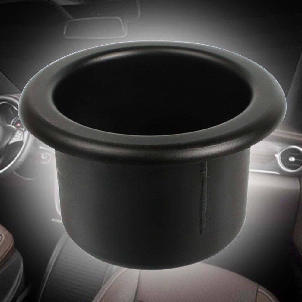 Universal Tray Plastic Vehicle Mounted Accessories Cup Holder Organizer Center Console Stable Multifunction Bottle Storage Car: 77mm