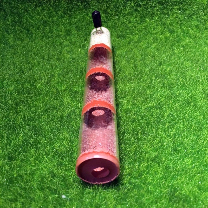 Ant Farm Clear Glass Mini Bamboo Tube Layered Ant Nest Ecological Includes Gypsum and Sand Great 5 Sizes