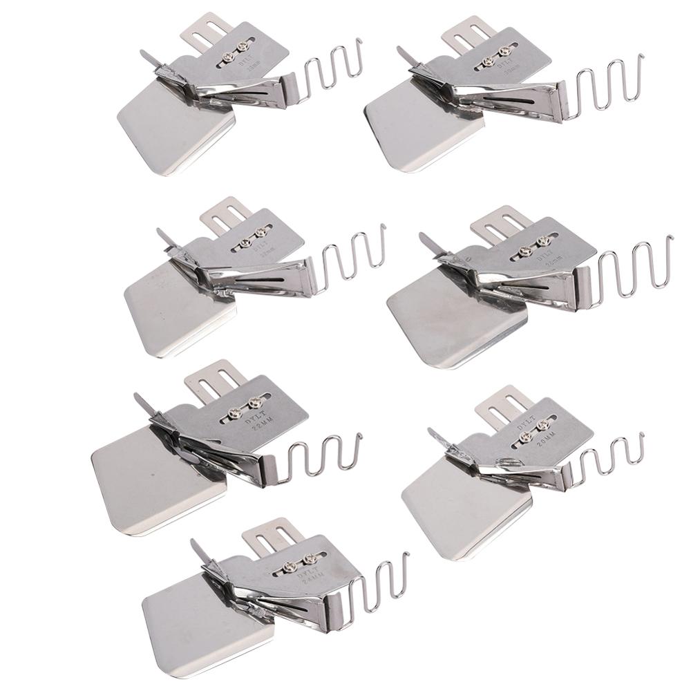 Classeur à bande de fixation à Double plat pour Machine à coudre, liant biaisé à Angle droit
