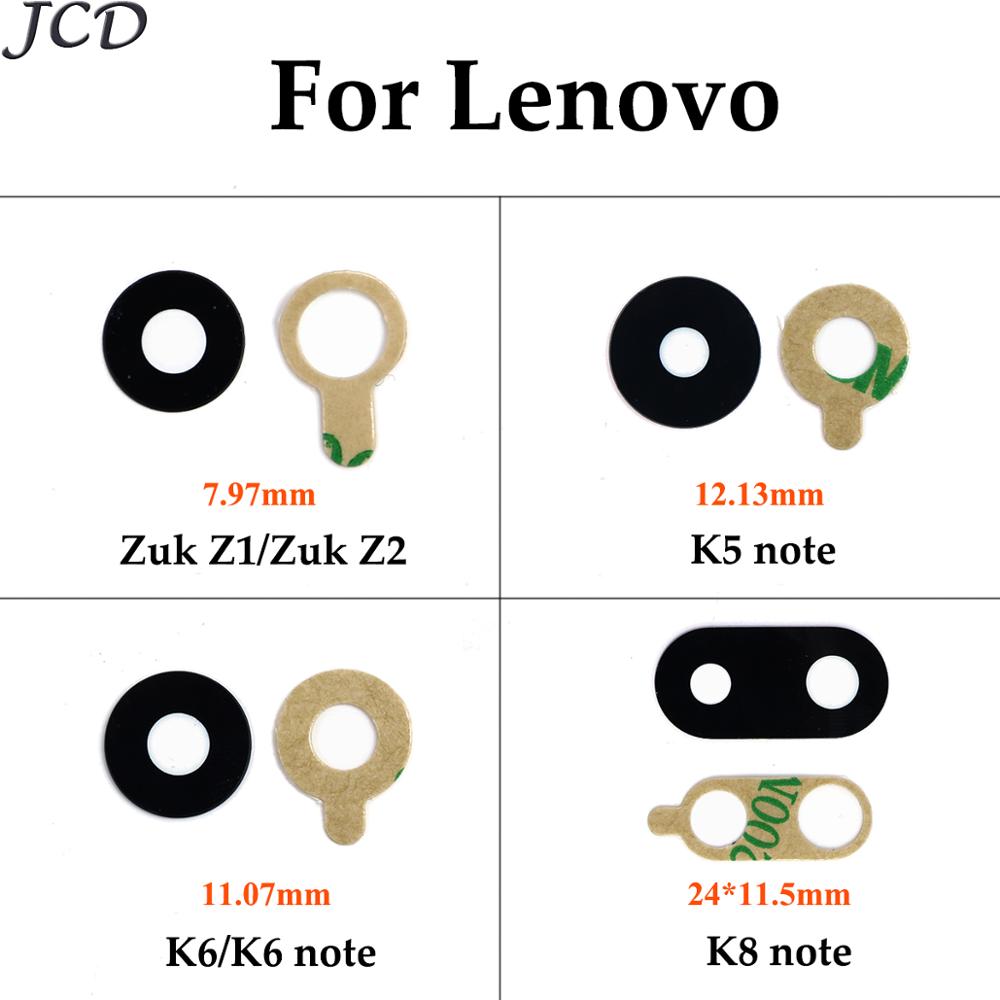 JCD Behuizing Achter Terug Camera Glazen Lens Met Lijm Voor Lenovo ZUK Z2 Z1 K8 Note K6 Note K6 K5 note vervangende onderdelen