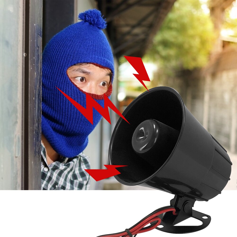 Alarm Sirens Loud Electric 125dB Horn Universal Outdoor Personal Car Accessories for Car Motorcycle Truck 12V 24V