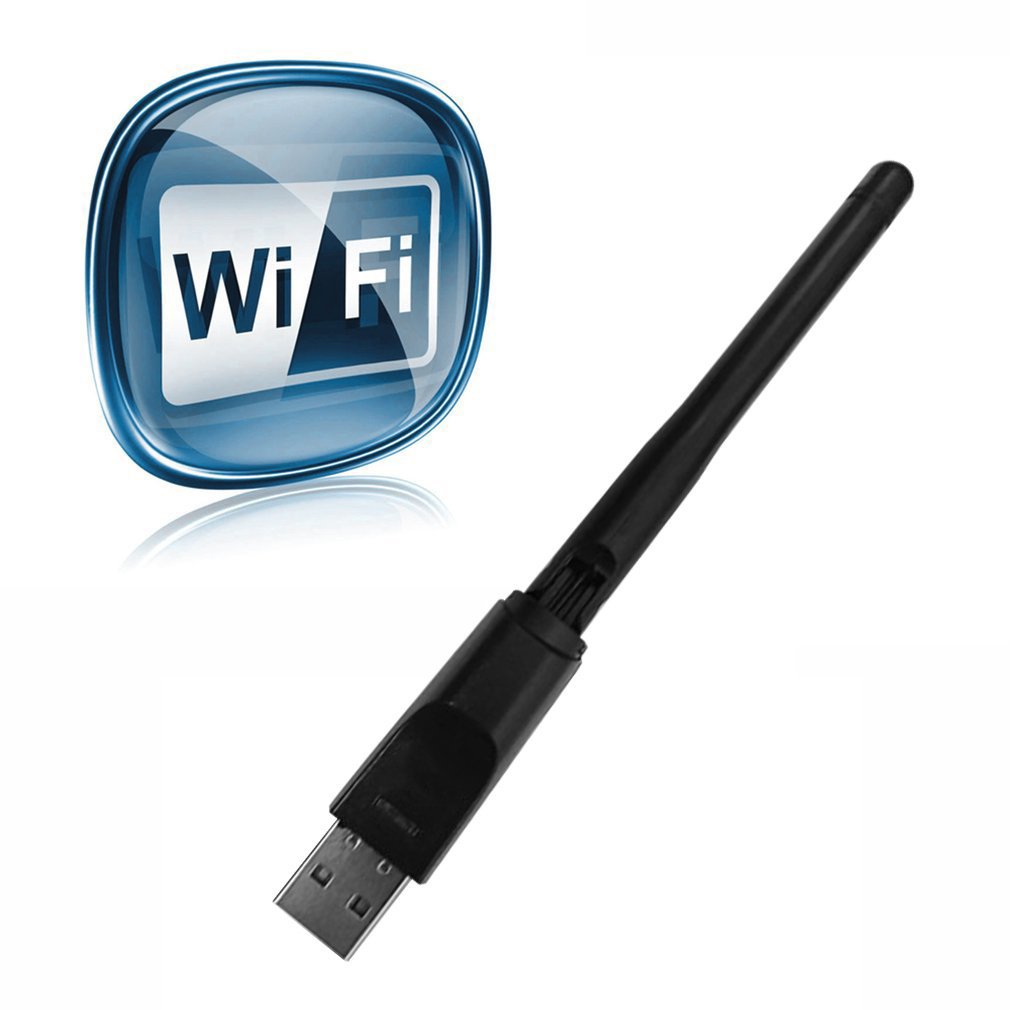 Rt5370 Usb 2.0 150Mbps Wifi Antenne MTK7601 Draadloze Netwerkkaart 802.11b/g/n Lan Adapter Met Draaibare Antenne