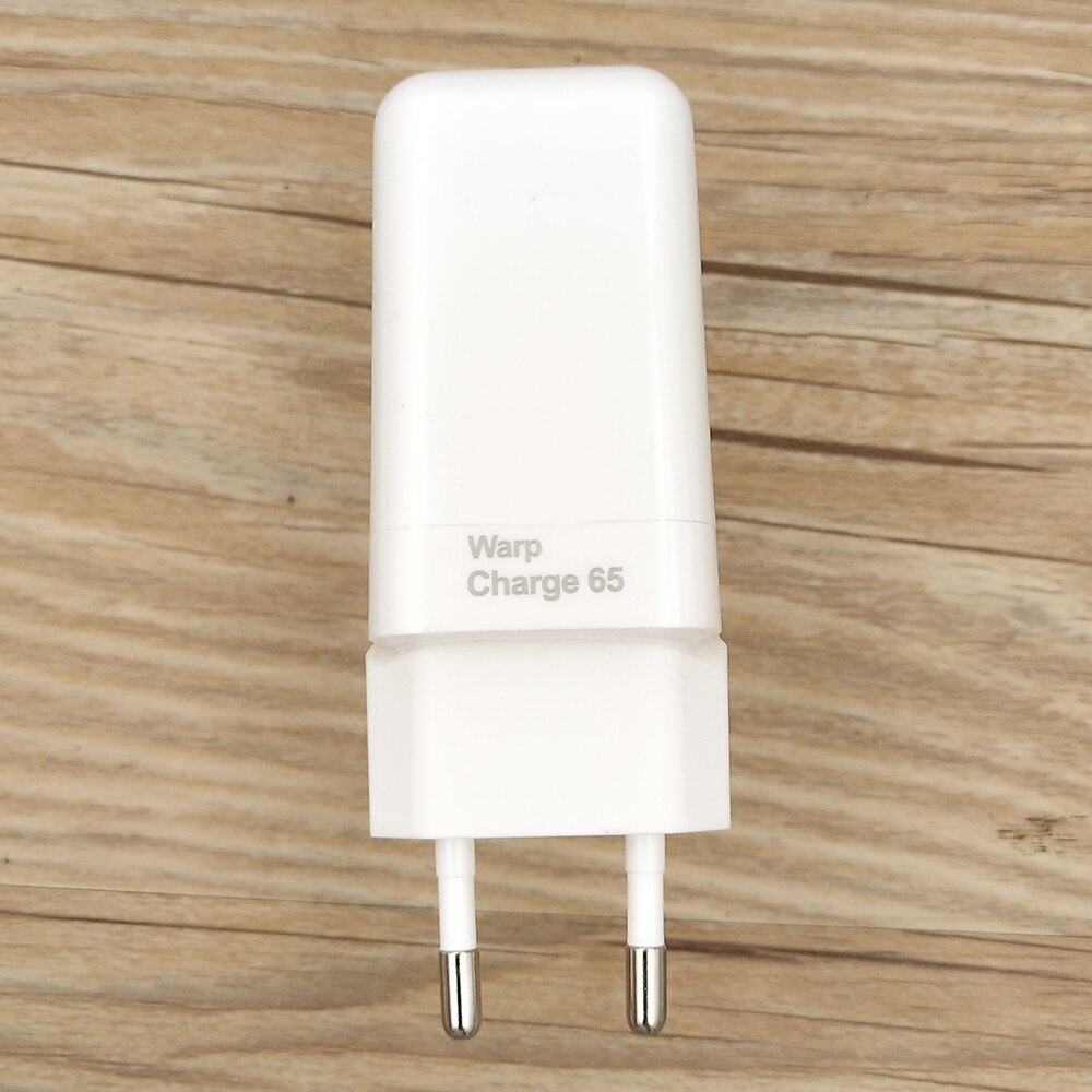 Oneplus 65W Ladegerät Original Schnelle Warp Ladung EU/UNS Adapter Typ C Zu typ C Kabel Für OnePlus 9 Pro 10 9R 8T 9RT 8Pro Nord N100: EU Charger Only
