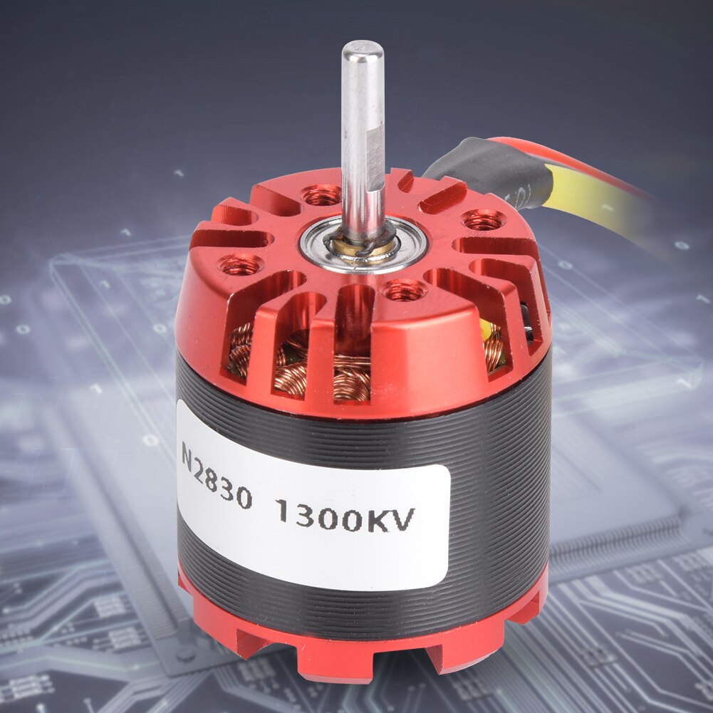 N2830 1300KV Metal Remote Control External Rotor Brushless Motor for A2212 4-axis Aircraft