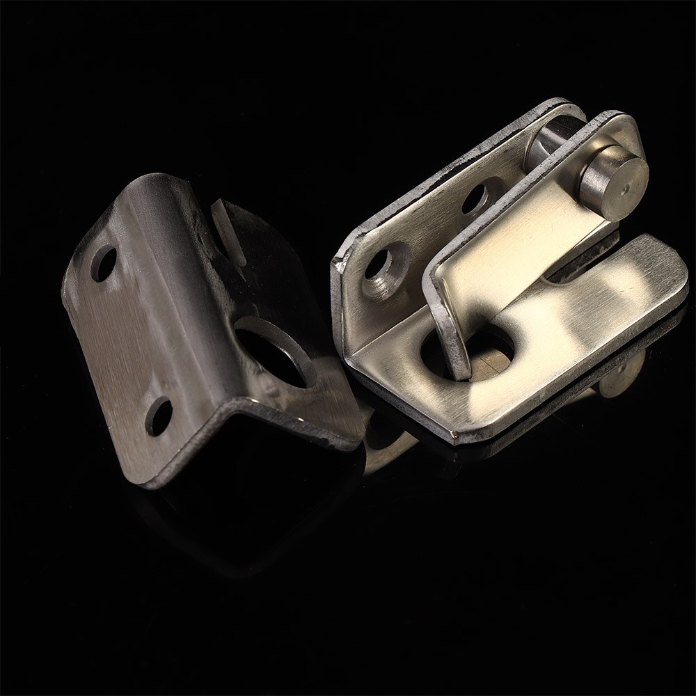 Turn On Left / Right Simple Bolt Anti-theft Security Door Thick Stainless Steel Thicken Bolt Locker Lock Hasp