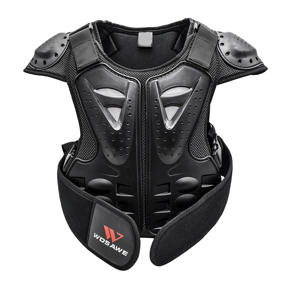 Vest Back Protection Children Street Bike Chest Back Protector Dirt Bike Vest Protector For Cycling Skiing