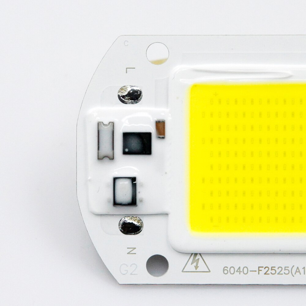 COB chip LED 50W 110V 220V 30W 20W 10W inteligentny IC pasuje do DIY zewnątrz LED światło halogenowe nie ma potrzeby kierowcy