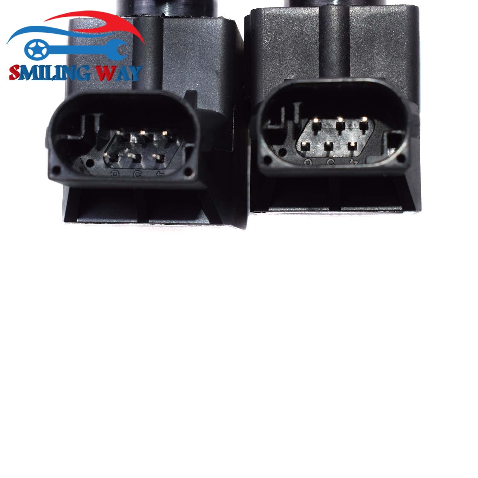 Koplamp Level Sensor Voor Achter 37140141444 37140141445 + Connector Plug Voor Bmw E81 E46 E90 E93 E92 E91 E38 x5 Z4 Z8