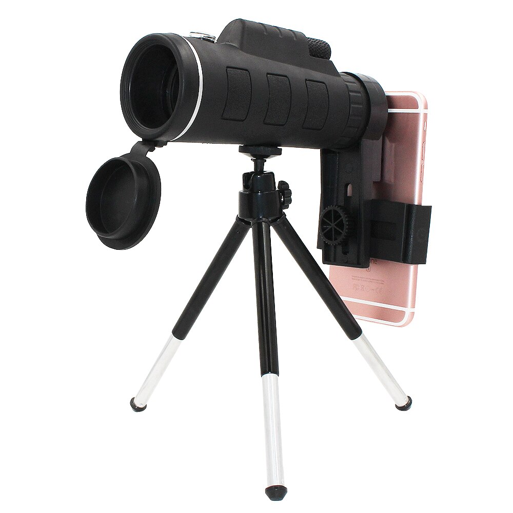 Zoom de 40X, cámara Monocular, lentes de teléfono móvil, lente de Zoom para teléfono inteligente, Zoom para teléfono, telescopio para móvil