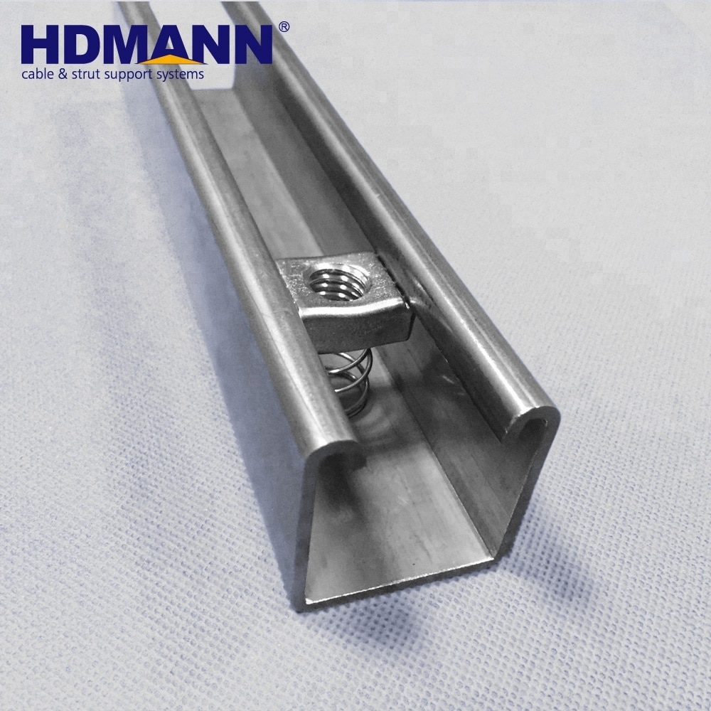 photovoltaic support systems 316 stainless steel C profile Channel structural Unistrut-41x41