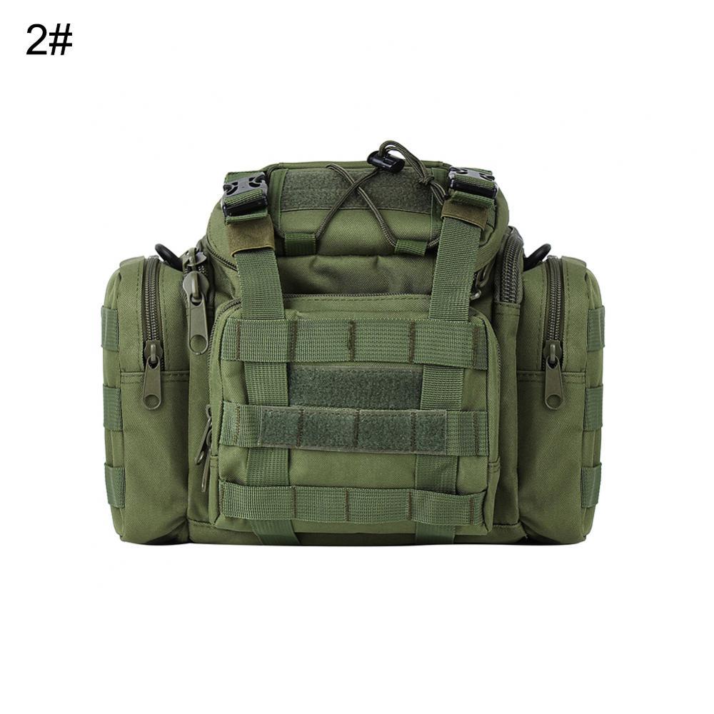 Fishing Tackle Bag Pack Waist Shoulder Waterproof Box Reel Lure Gear Storage