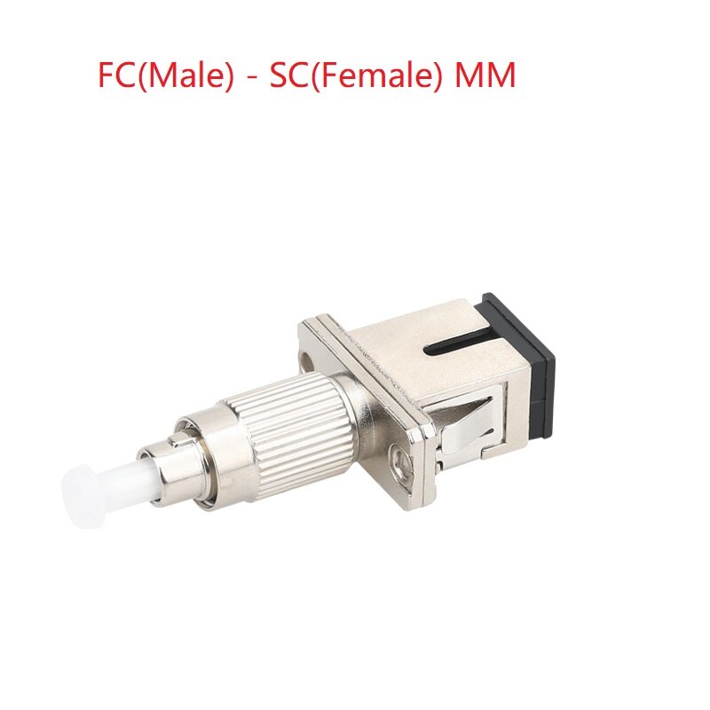SC/ST/FC/LC UPC/APC Fiber Optic Adapter/Connector Single/Multi mode Female to Male SM 9/125 Hybrid Adapter: FC-SC MM