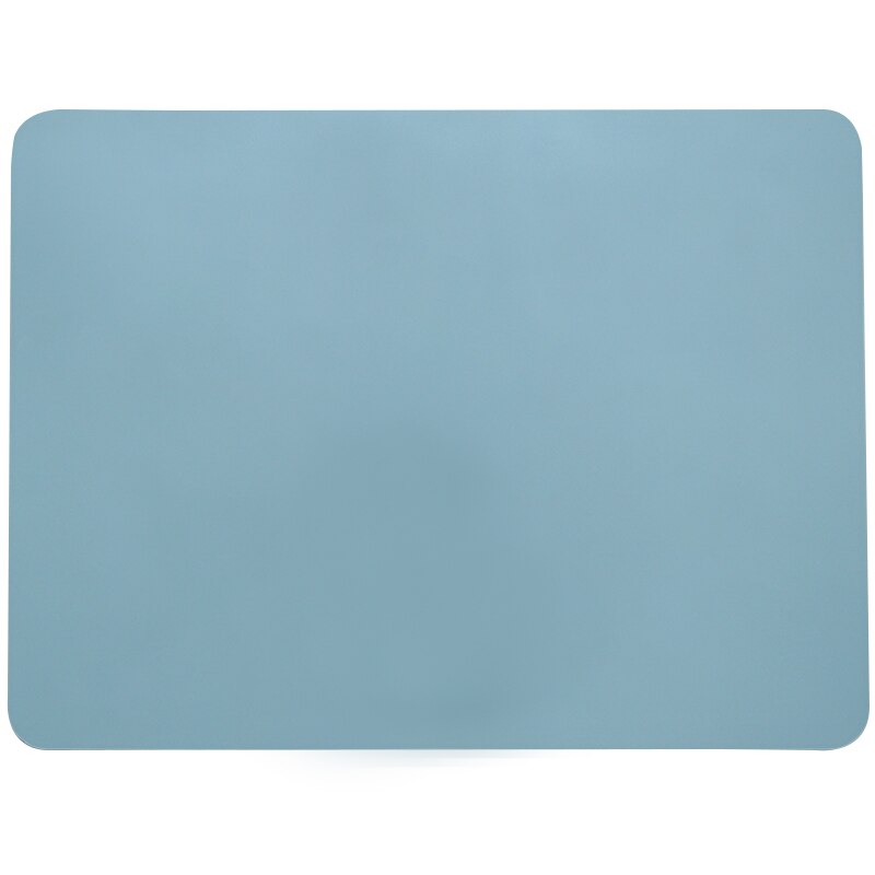 Mantel Individual de silicona para bebé, alfombrilla para mesa, vajilla de alimentación para niños, suave, fácil de limpiar, Color sólido: B-ether