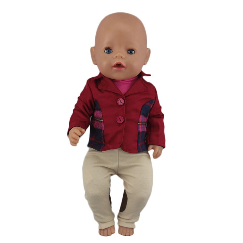 Puku 17 tuuman vauvanukkelle 43cm vaatteita: 06