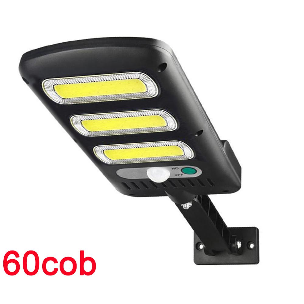 60/120/213 led Outdoor Solar Lamp Motion Sensor Wall Light Waterproof Garden Street Lamp Sunlight Powered Garden street light: 60COB