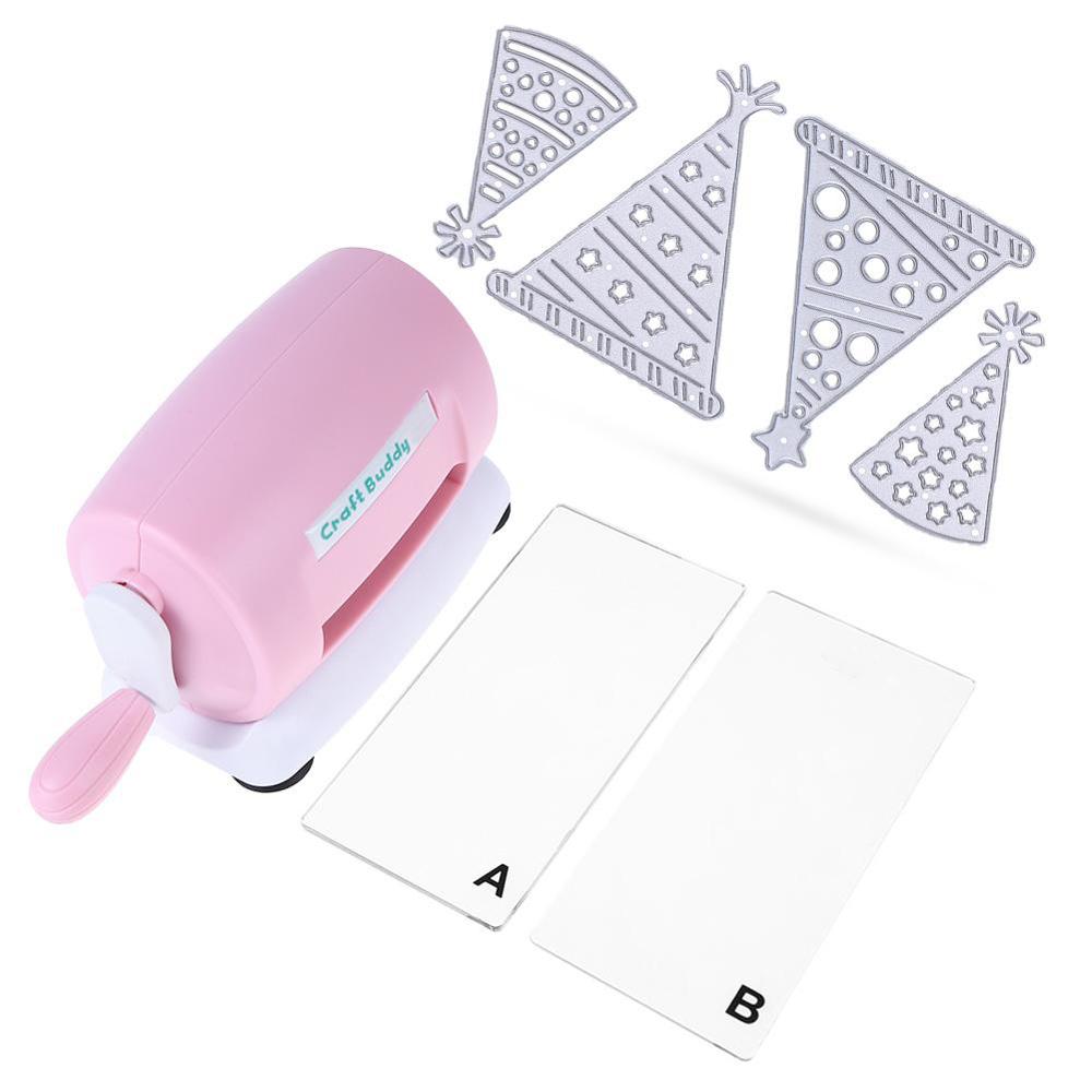 DIY Plastic Paper Cutting Embossing Machine Craft Scrapbooking Album Cutter Paper Cutter Piece Die-Cut Machine Handmade Tool
