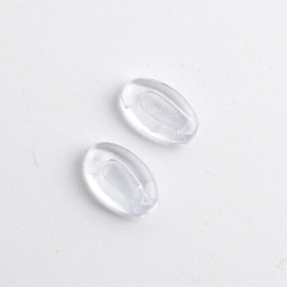 50 par (100 st) anti -slip pvc näskuddar för glasögon solglasögon glasögon