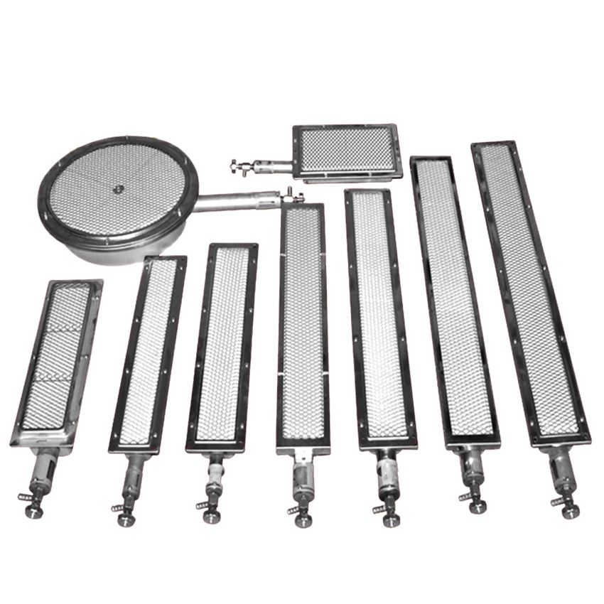 Tragbarer Grill BBQ Infrarot-Keramikbrenner Edelstahl Keramik Gasbrenner Aluminiumplatte Infrarotbrenner mit Düse