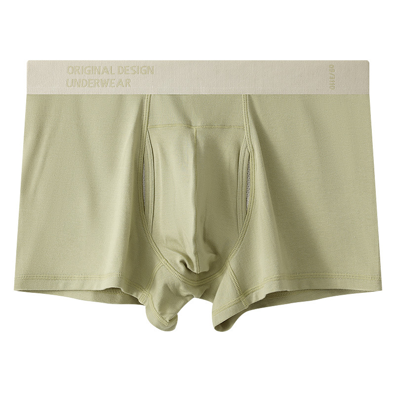 Miesten alusvaatteet isot bokserit keskikorkealla vyötäröllä modaalipuuvillaiset alushousut hengittävät 3d pussin alushousut miesten runko cueca calzoncillos: 5xl / Musta