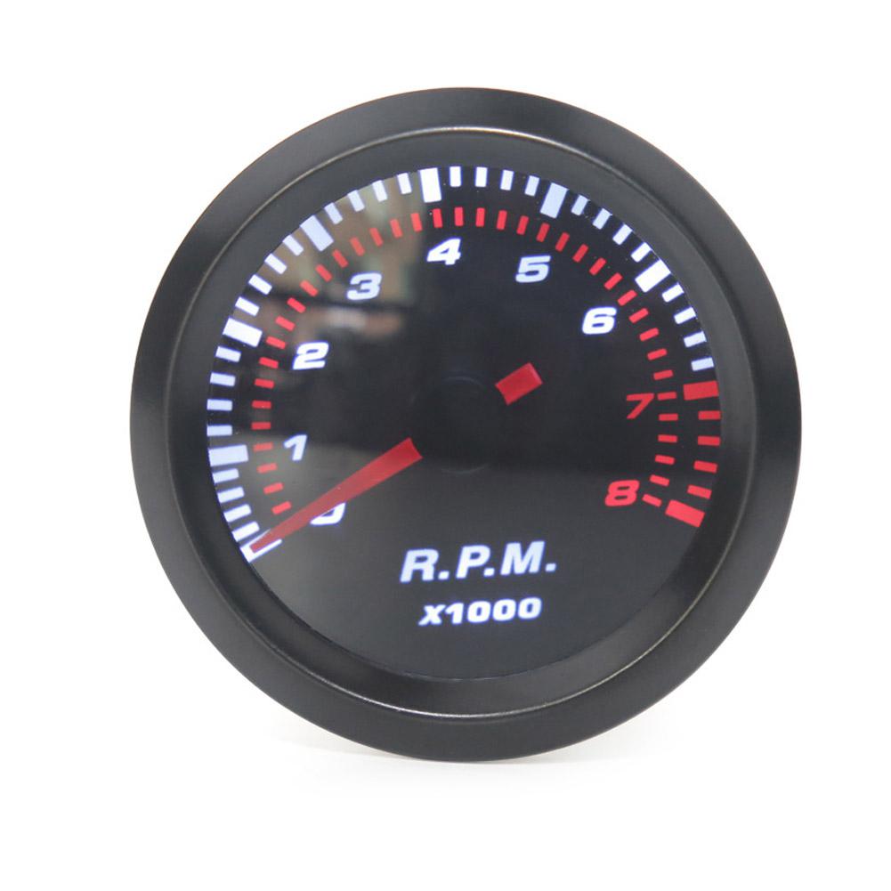 Himiss 2 "52Mm Smoke Lens Turbodrukmeter Bar/Water Temp/Olie Temp/Olie Druk/voltmeter/Toerenteller Auto Gauge: Tachometer