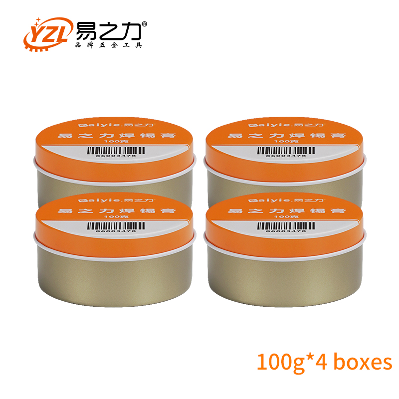 Soldering Paste Mild Rosin Environmental Soldering Paste Flux Parts Welding Soldering Gel Tool for Metalworking Low temperature: 100-4