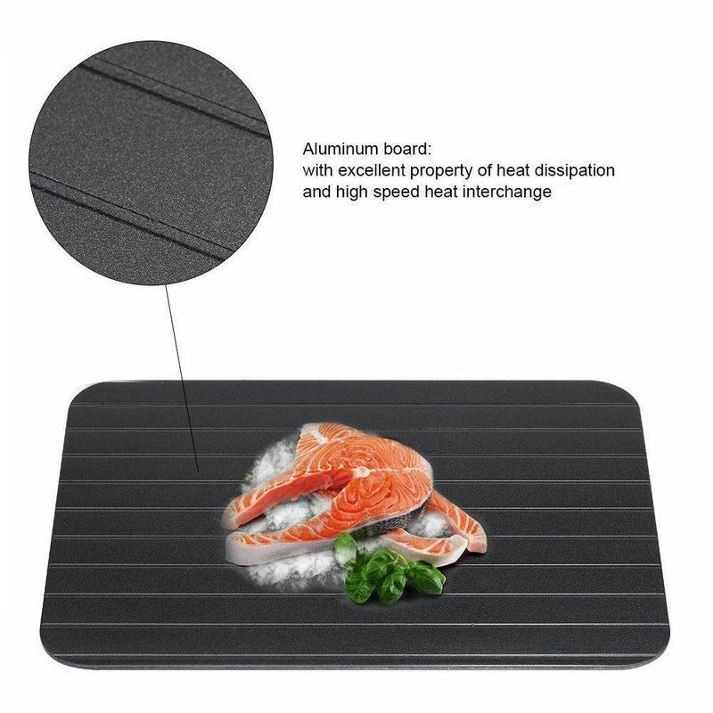 Table Defroster Fast Defrost Tray Fast Thaw Frozen Board Quick Fruit Plate Food Defrosting Defrost Kitchen Defrost Meat Boa V3O9