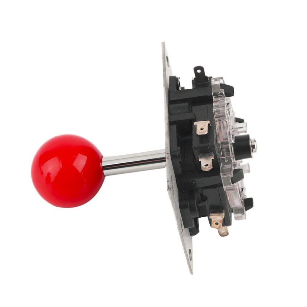 Arcade joystick bricolage Joystick boule rouge 4/8 voies Joystick combat bâton pièces pour jeu Arcade construction très robuste