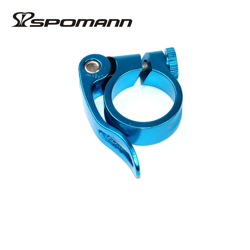 Aluminum Alloy Quick Release Clamp MTB Road Bicycle Seatpost Skewer Clamp Mountain Bike 27.2mm Seatpost Clip