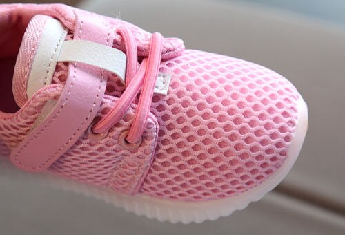 Baby Kids Jongens Meisjes LED Schoenen Licht Up Lichtgevende Sport Schoenen Trainers Sneakers