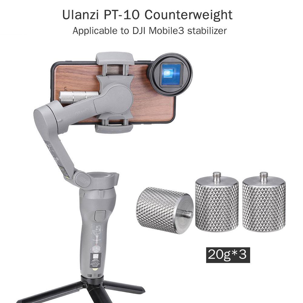 Metalen Contragewicht Voor Dji Osmo Mobiele 3 Teller Gewicht Gimbal Stabilizer Toegepast Saldo Moment Anamorphic Lens